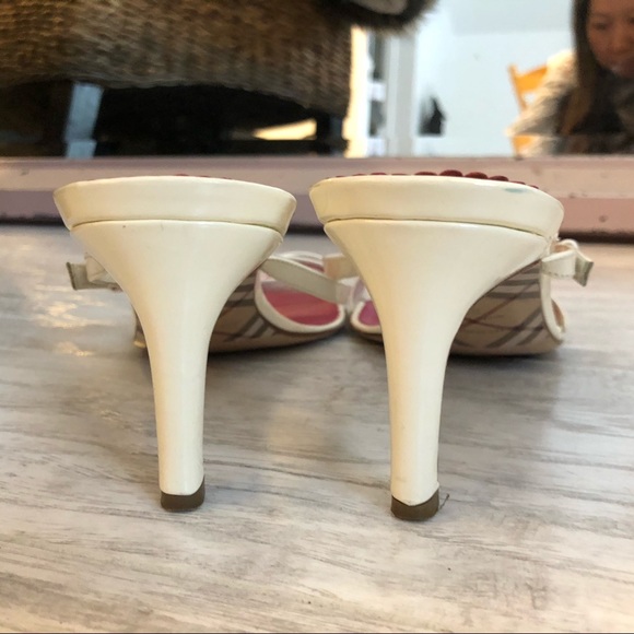 Burberry Patent Leather Strap Slide Sandals - Picture 5 of 8